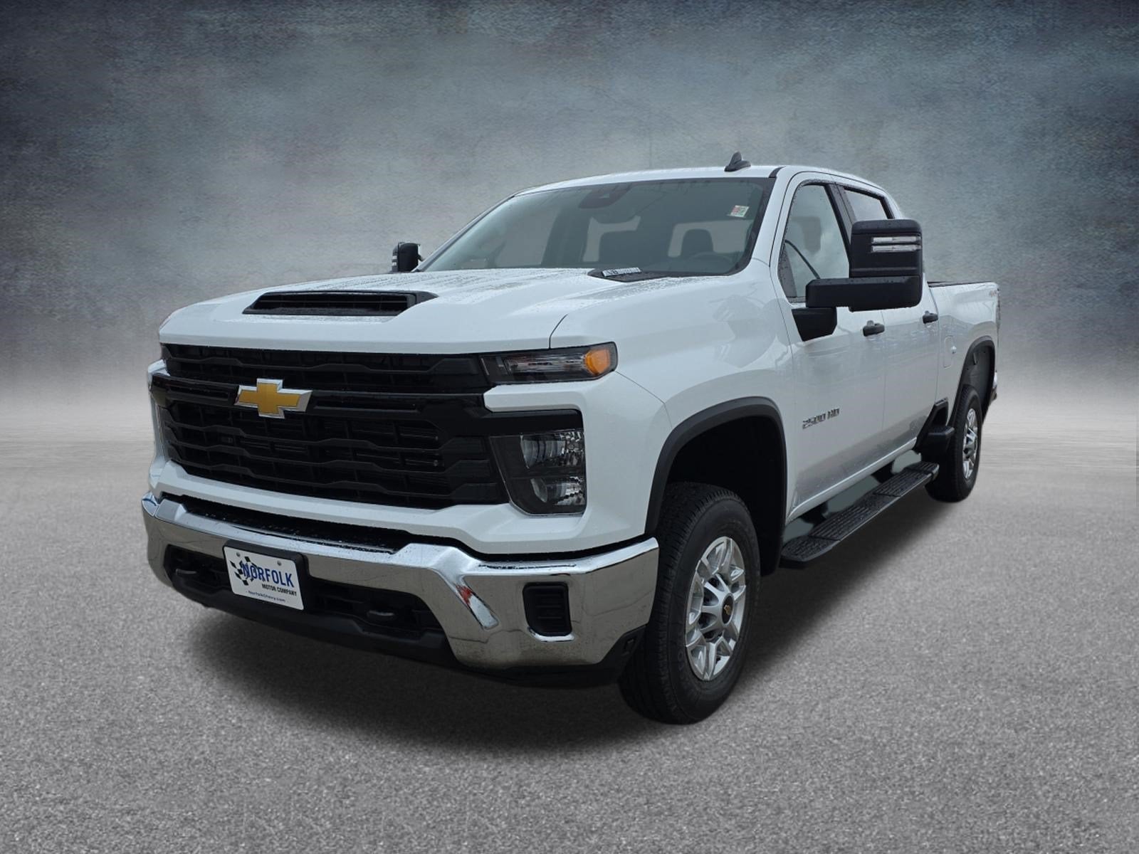 2026 Chevrolet Silverado 2500 HD WT in Summit White — front three-quarter view
