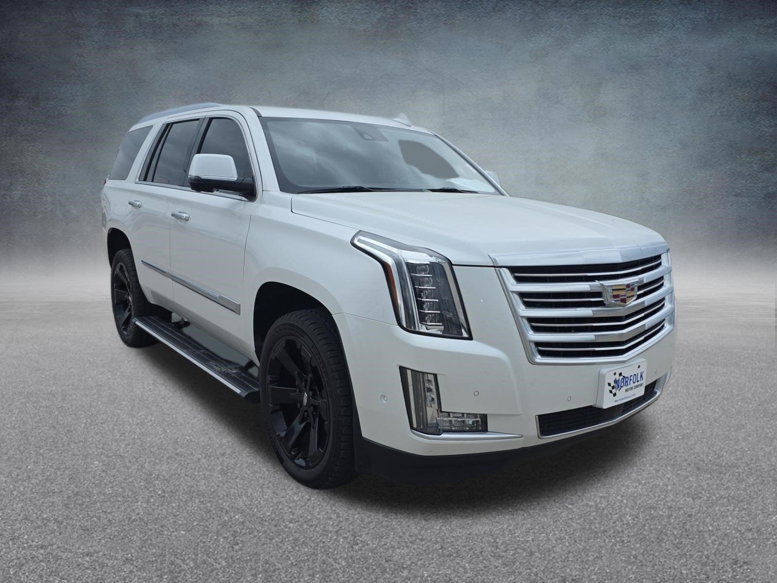 2017 Cadillac Escalade — rear three-quarter view