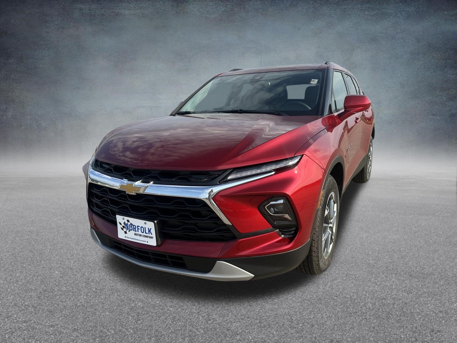 2026 Chevrolet Blazer 2LT in Radiant Red Tintcoat — front three-quarter view
